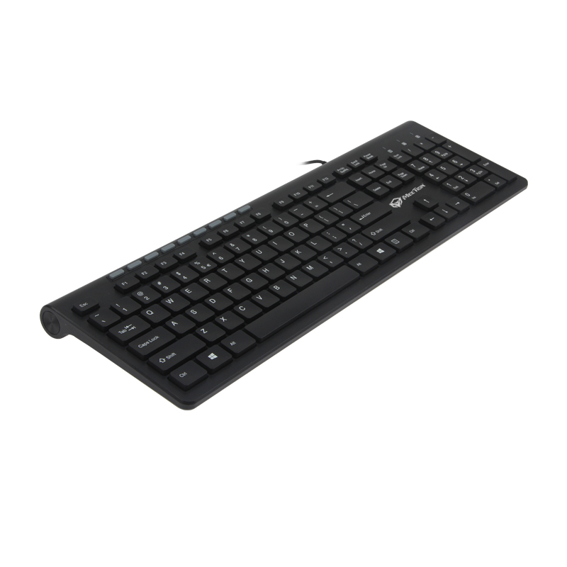Multimedia Ultrathin USB Corded Keyboard